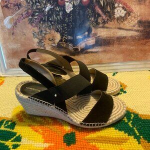 Adrienne Vittadini wedge sandals 8.5
